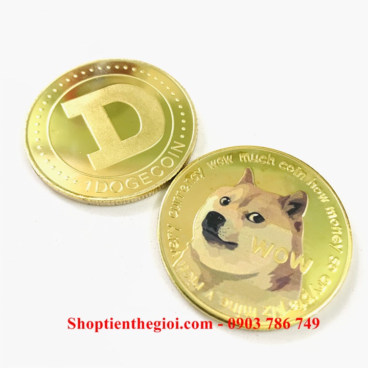 Xu kỷ niệm Dogecoin Vàng - SP005311